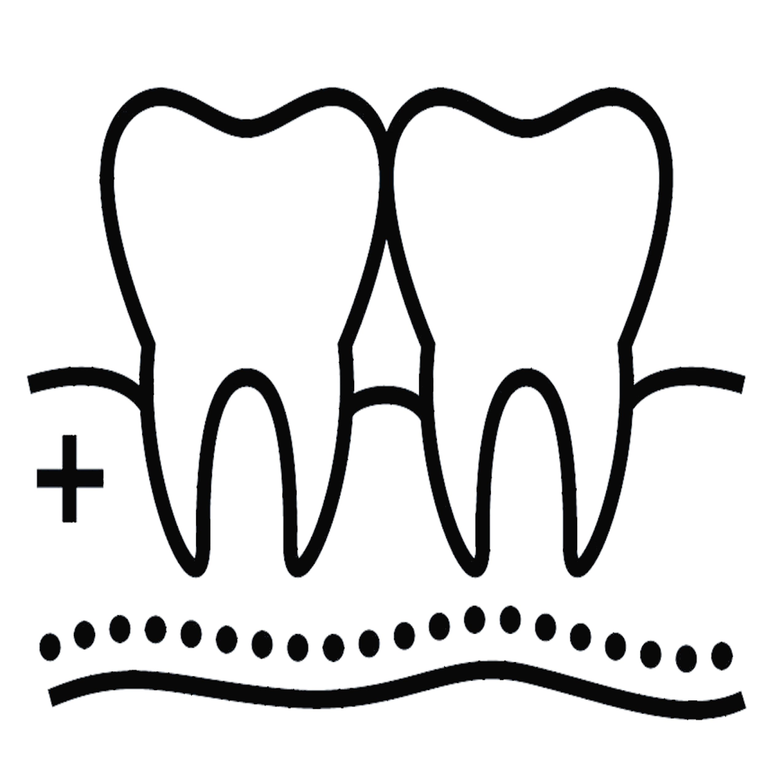 icono encías y dientes